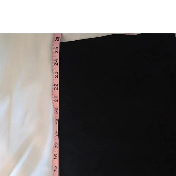 Talbots Black Wide Leg Cropped Pants Womens Size 12 - Picture 6 of 9